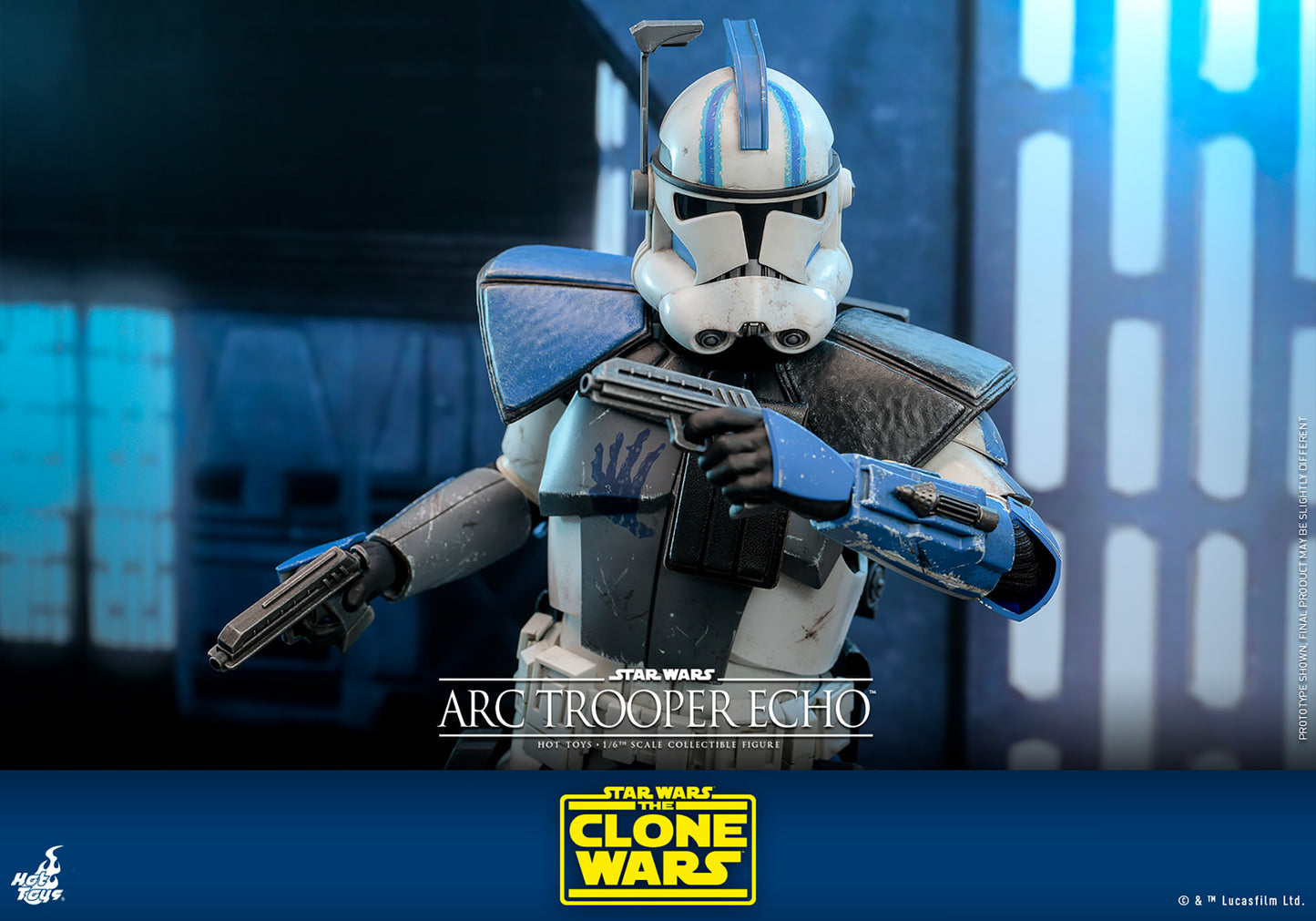 PRE-ORDER: Star Wars: The Clone Wars TMS133 Arc Trooper Echo 1/6th Scale Collectible Figure