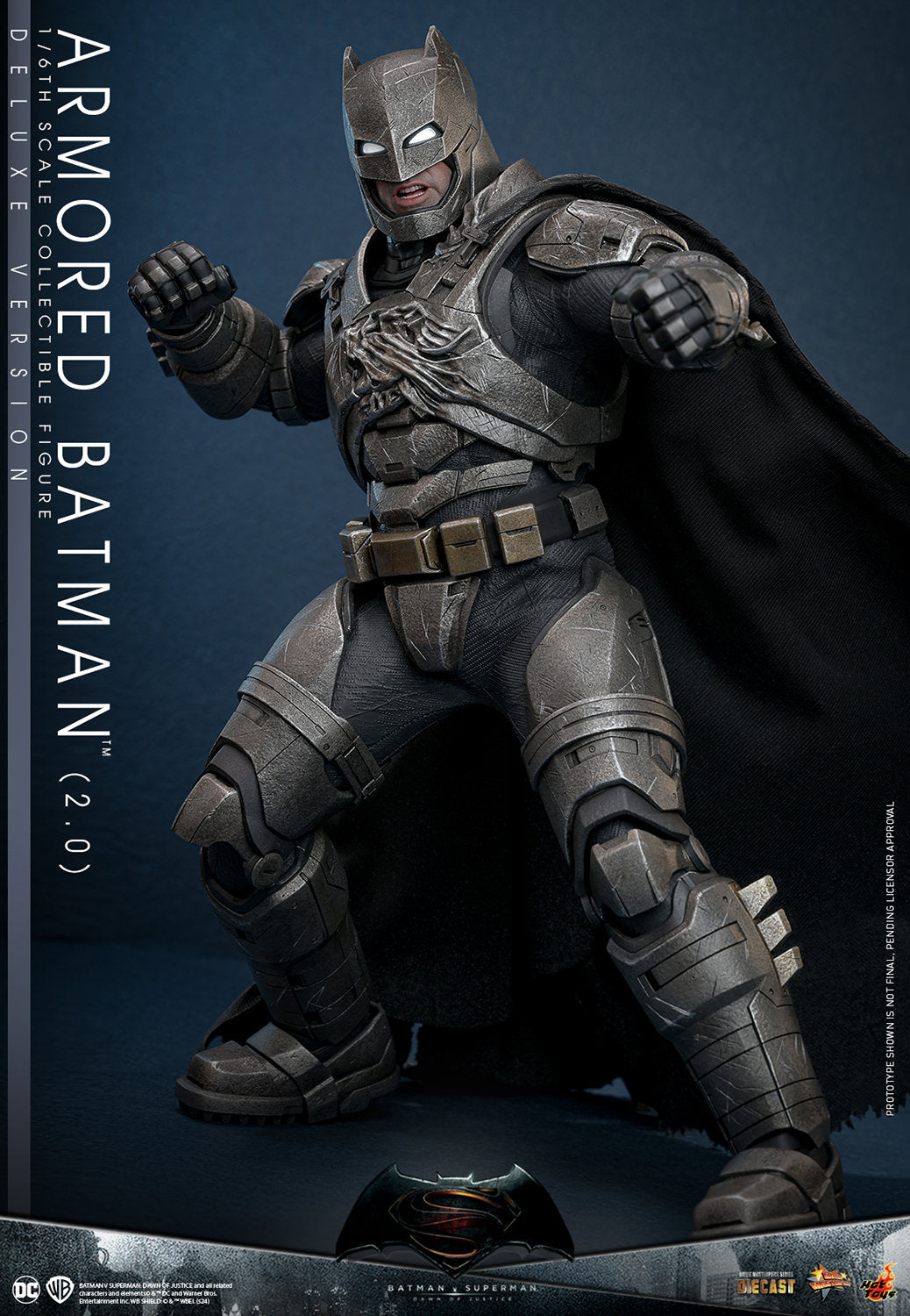 Pre-Order - Batman v Superman: Dawn of Justice MMS742D62 Armored Batman (2.0) Deluxe 1/6th Scale Collectible Figure