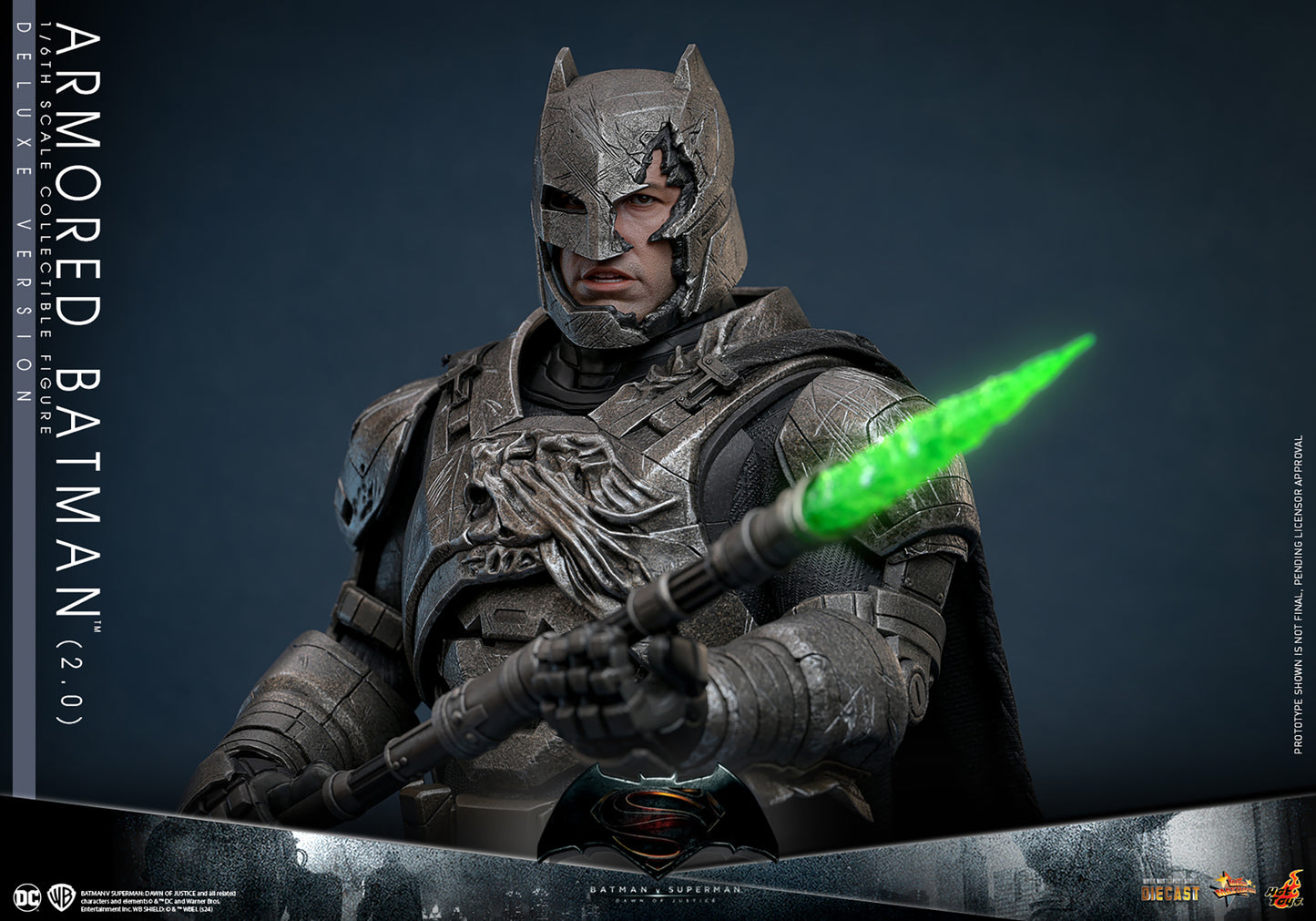 Pre-Order - Batman v Superman: Dawn of Justice MMS742D62 Armored Batman (2.0) Deluxe 1/6th Scale Collectible Figure
