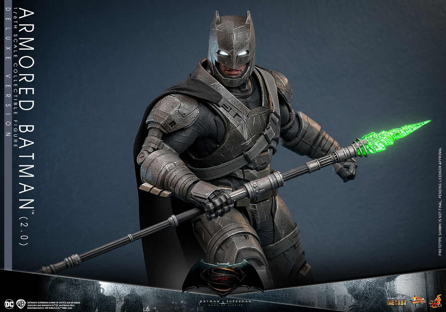 Pre-Order - Batman v Superman: Dawn of Justice MMS742D62 Armored Batman (2.0) Deluxe 1/6th Scale Collectible Figure
