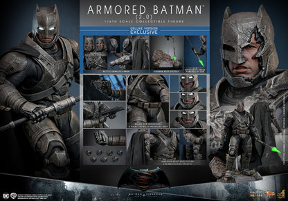 Pre-Order - Batman v Superman: Dawn of Justice MMS742D62 Armored Batman (2.0) Deluxe 1/6th Scale Collectible Figure