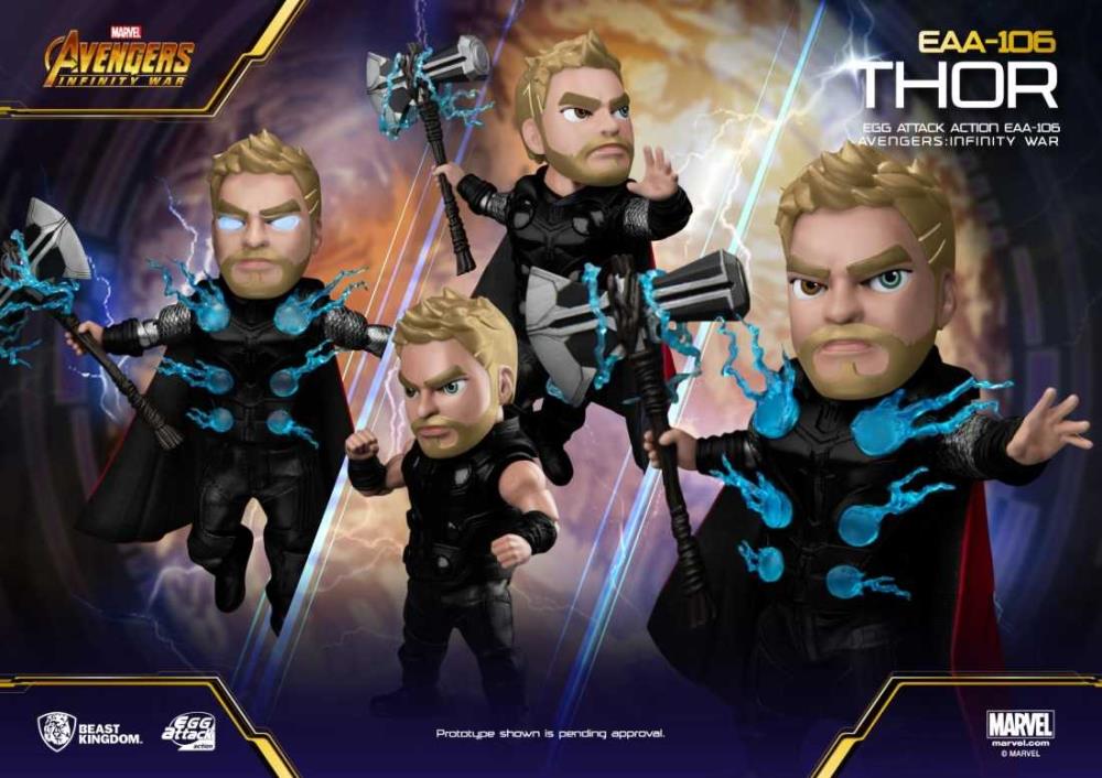 Avengers: Infinity War Egg Attack Action EAA-106 Thor