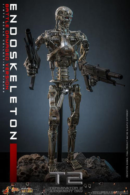 Pre-Order - Terminator 2: Judgement Day MMS840D77 Endoskeleton (Battle Damaged Ver.) 1/6th Scale Collectible Figure