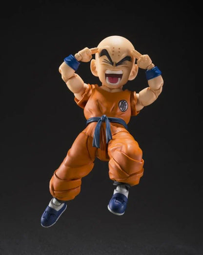 Dragon Ball Z S.H.Figuarts Krillin (Son Goku's Best Friend) Exclusive Action Figure
