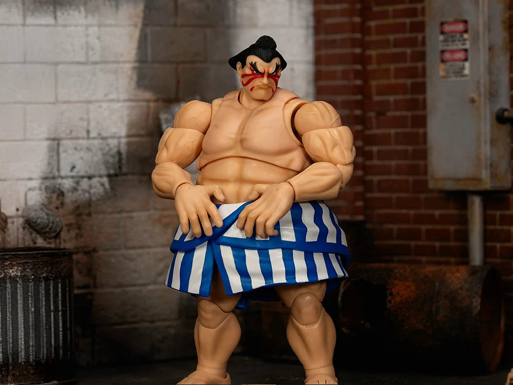 Pre-Order: Ultra Street Fighter II: The Final Challengers E. Honda (Deluxe Ver.) 1/12 Scale Action Figure