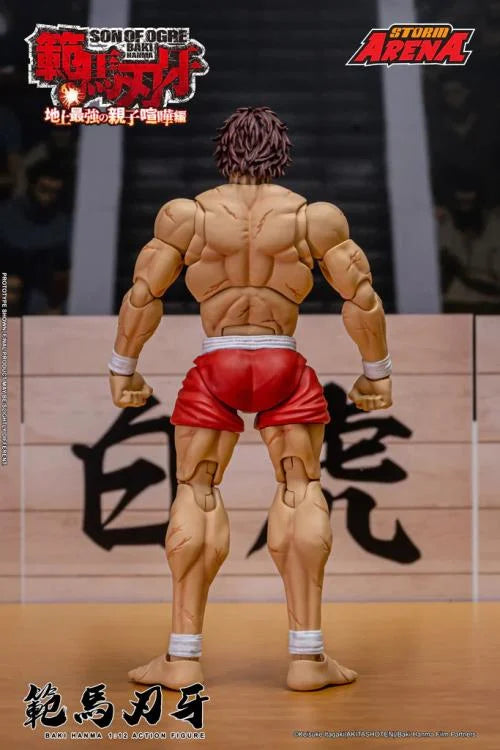 Pre-Order - Baki Hanma: Son of Ogre Storm Arena Baki Hanma 1/12 Scale Action Figure
