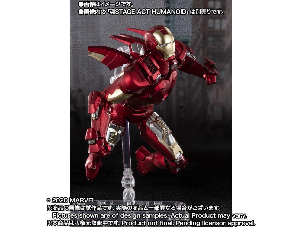 The Avengers S.H.Figuarts Iron Man Mark VII (Avengers Assemble Edition) Exclusive Action Figure
