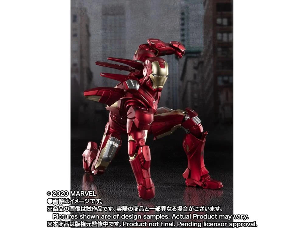 The Avengers S.H.Figuarts Iron Man Mark VII (Avengers Assemble Edition) Exclusive Action Figure