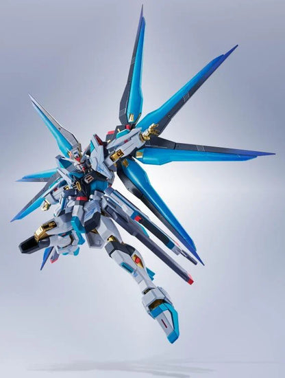 Gundam 45th Anniversary x Hatsune Miku Metal Robot Spirits Strike Freedom Gundam Type II (Hatsune Miku Ver.) Action Figure