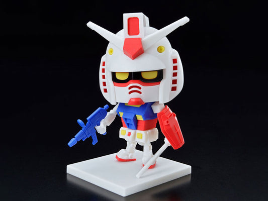 Mobile Suit Gundam Gunpla-Kun DX (With Runner Ver. Recreation Parts) Model Kit