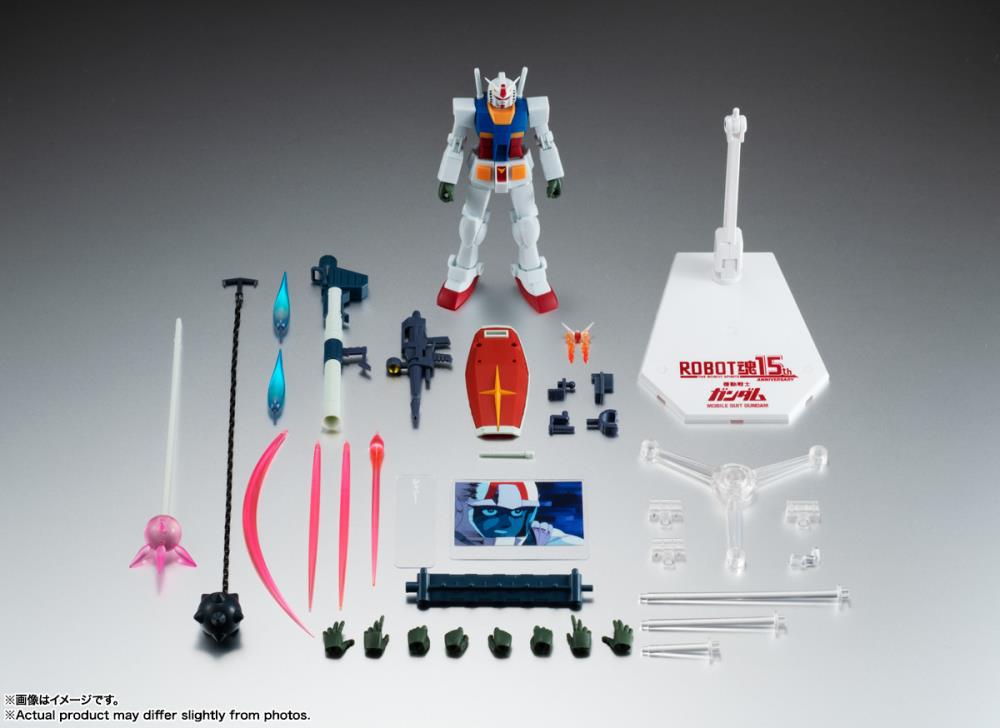 PRE-ORDER - Mobile Suit Gundam Robot Spirits 15th Anniversary RX-78-2 Gundam (Ver. A.N.I.M.E.)