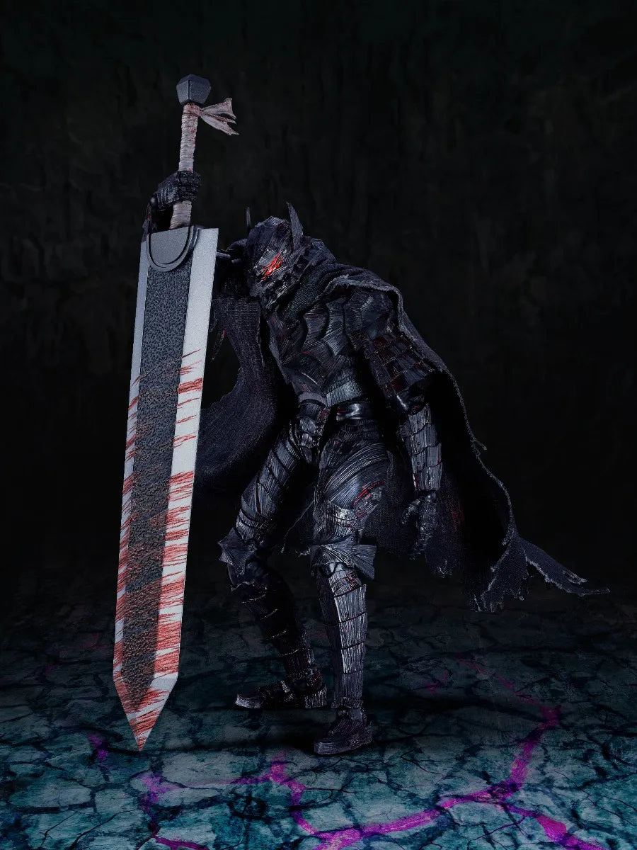Pre-Order: Berserk S.H.Figuarts Guts (Berserker Armor) (Heat of Passion Battle Ver.) Action Figure