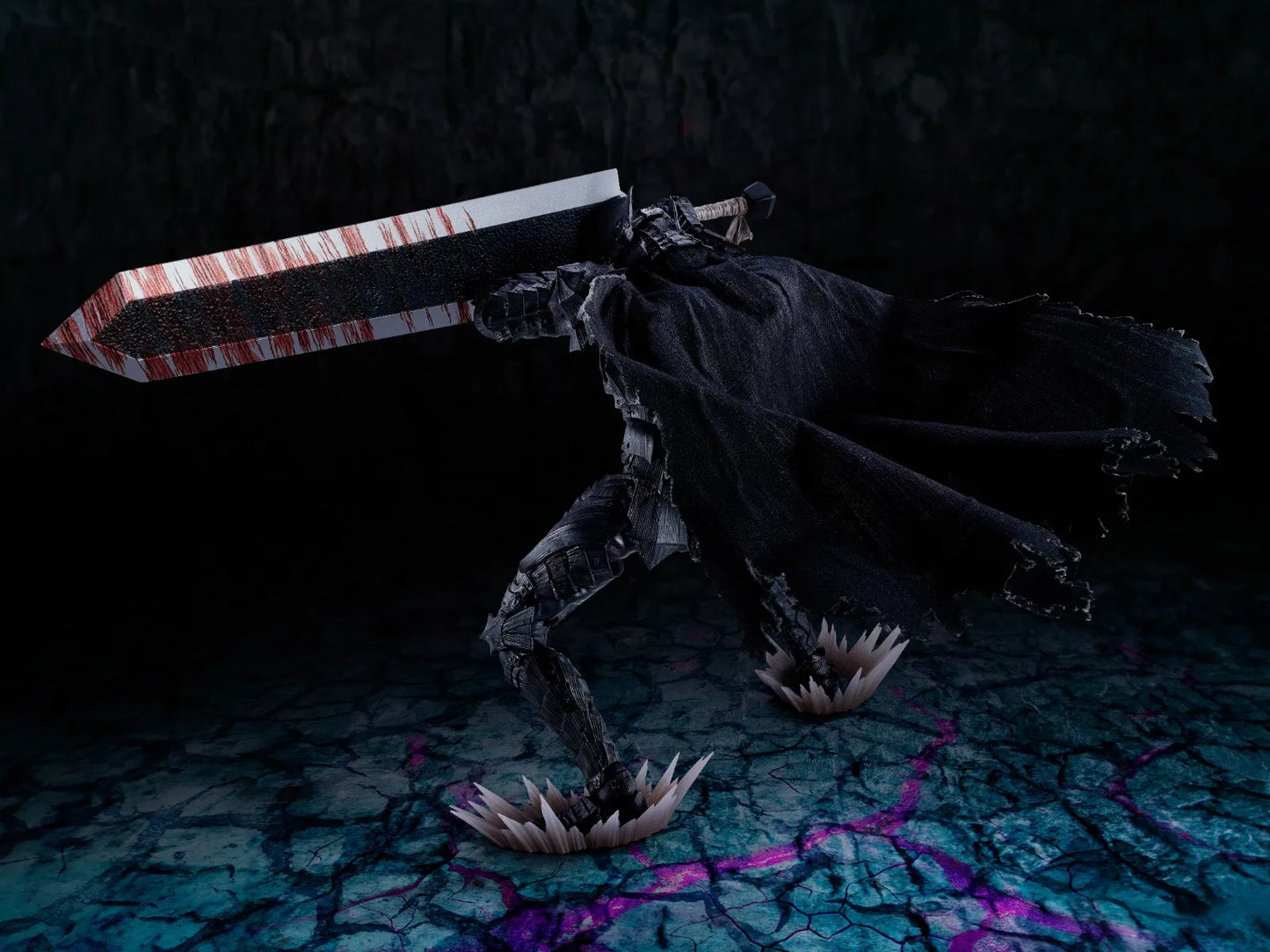 Pre-Order: Berserk S.H.Figuarts Guts (Berserker Armor) (Heat of Passion Battle Ver.) Action Figure