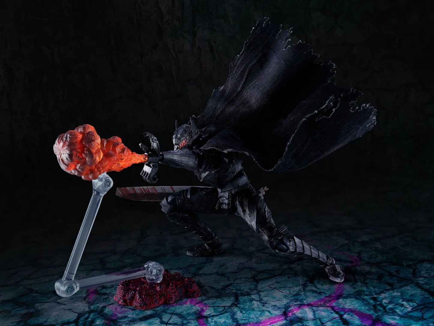 Pre-Order: Berserk S.H.Figuarts Guts (Berserker Armor) (Heat of Passion Battle Ver.) Action Figure