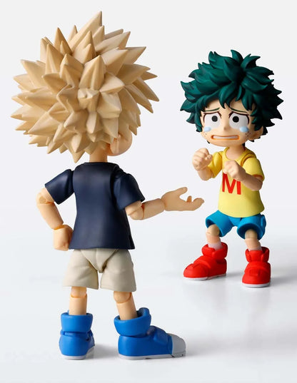 PRE-ORDER: My Hero Academia S.H.Figuarts Izuku Midoriya & Katsuki Bakugo -Childhood Set