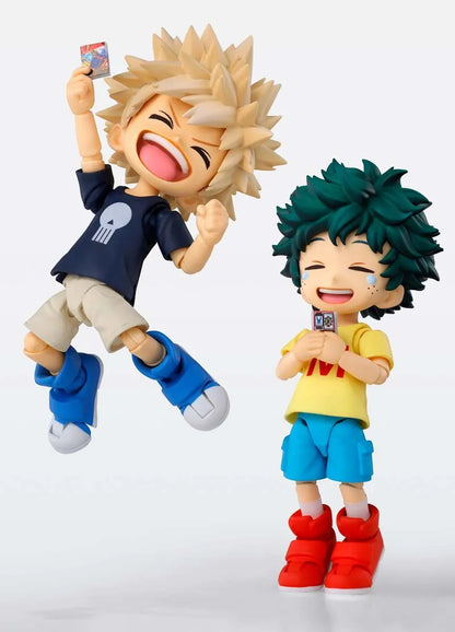 PRE-ORDER: My Hero Academia S.H.Figuarts Izuku Midoriya & Katsuki Bakugo -Childhood Set
