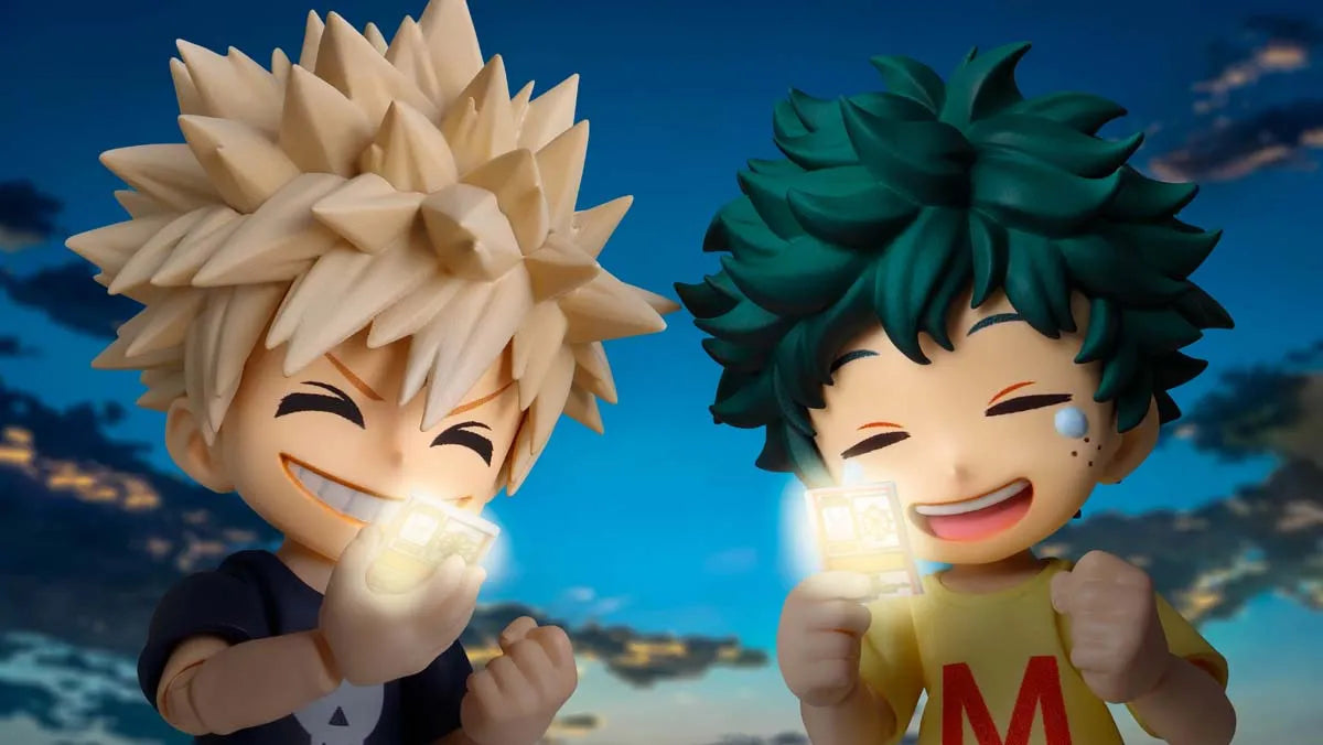 PRE-ORDER: My Hero Academia S.H.Figuarts Izuku Midoriya & Katsuki Bakugo -Childhood Set