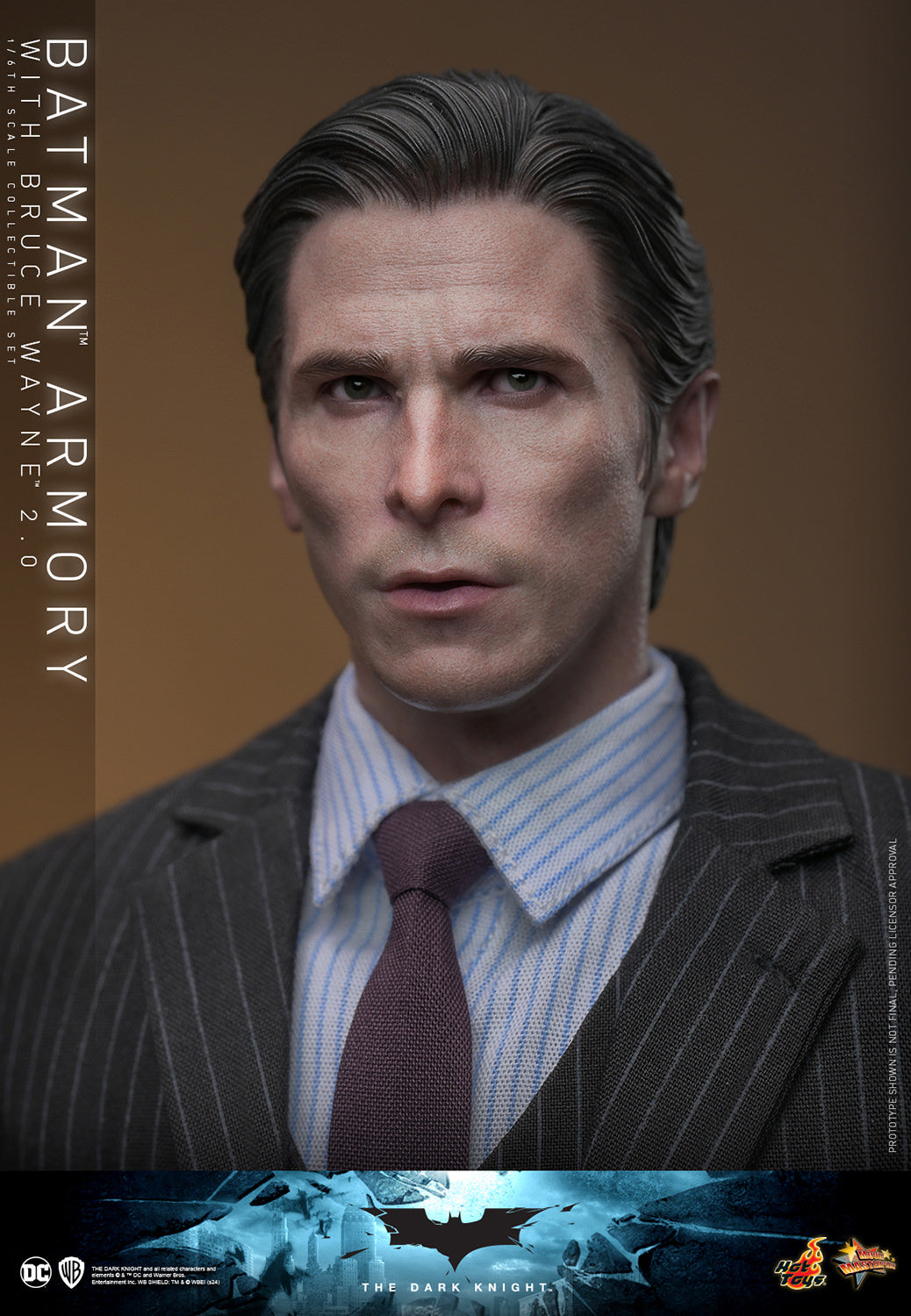 Pre-Order - The Dark Knight MMS750 Batman Armory with Bruce Wayne (2.0 Ver.) 1/6th Scale Collectible Figure Set
