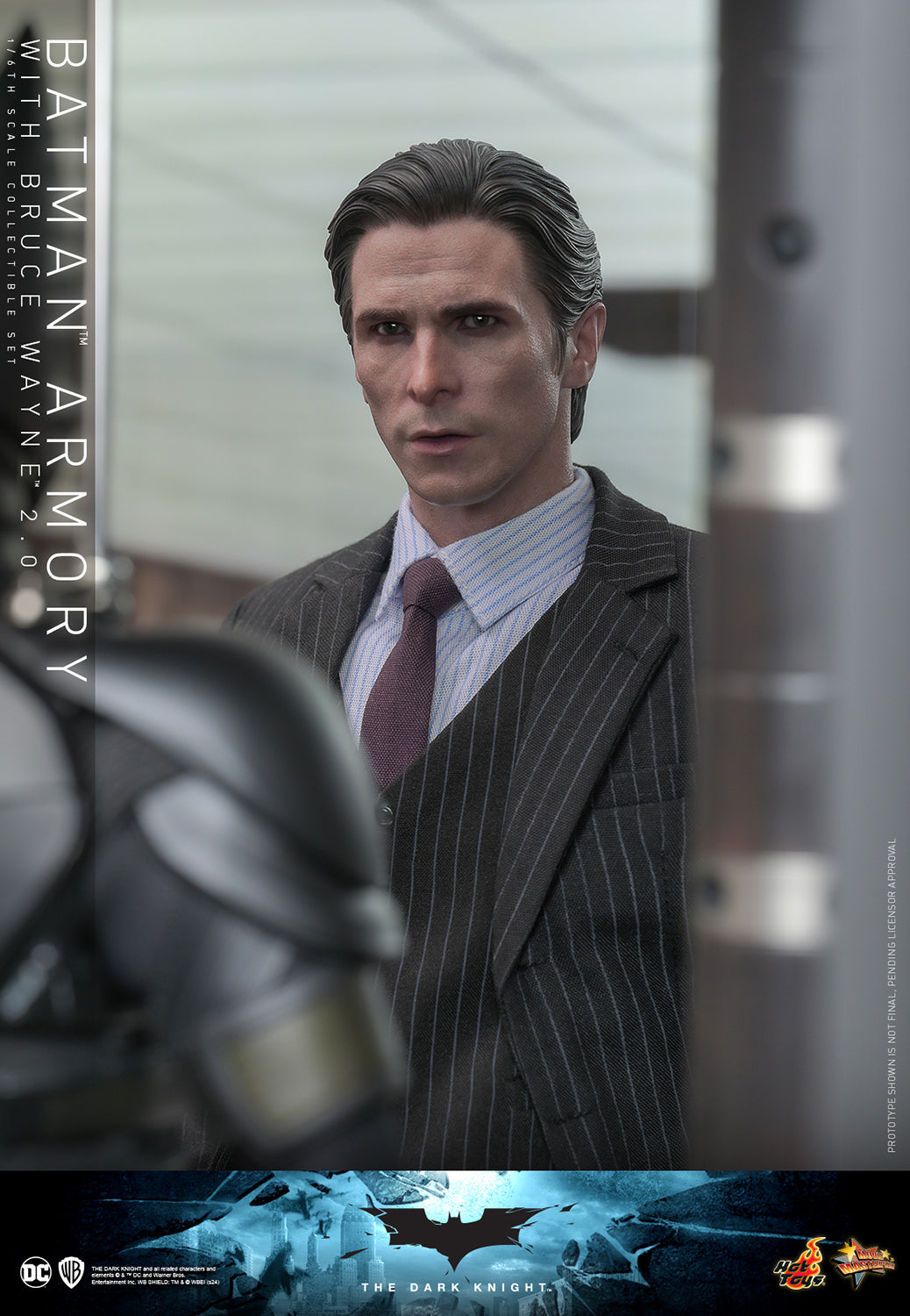 Pre-Order - The Dark Knight MMS750 Batman Armory with Bruce Wayne (2.0 Ver.) 1/6th Scale Collectible Figure Set