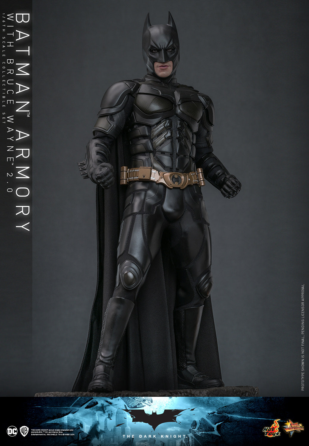 Pre-Order - The Dark Knight MMS750 Batman Armory with Bruce Wayne (2.0 Ver.) 1/6th Scale Collectible Figure Set