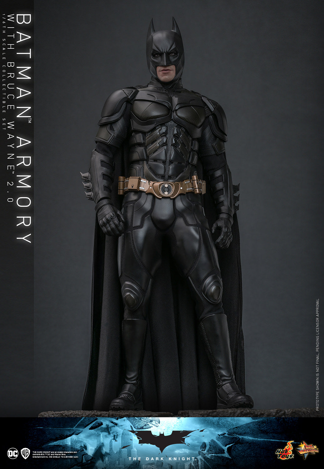 Pre-Order - The Dark Knight MMS750 Batman Armory with Bruce Wayne (2.0 Ver.) 1/6th Scale Collectible Figure Set
