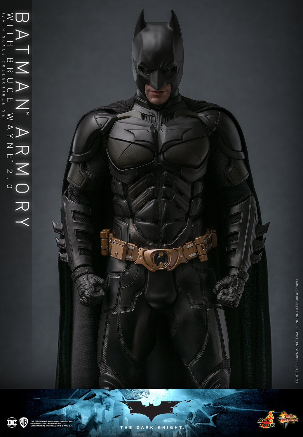 Pre-Order - The Dark Knight MMS750 Batman Armory with Bruce Wayne (2.0 Ver.) 1/6th Scale Collectible Figure Set
