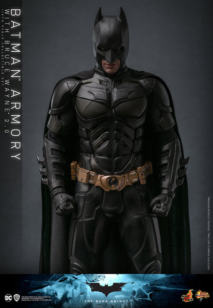 Pre-Order - The Dark Knight MMS750 Batman Armory with Bruce Wayne (2.0 Ver.) 1/6th Scale Collectible Figure Set