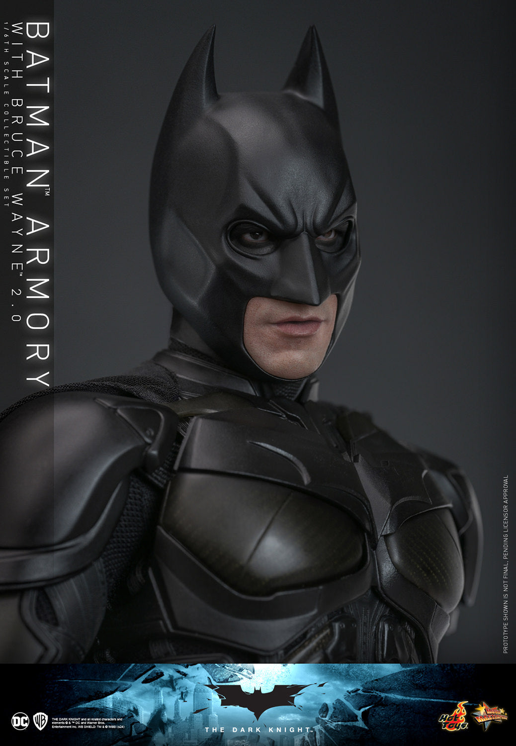 Pre-Order - The Dark Knight MMS750 Batman Armory with Bruce Wayne (2.0 Ver.) 1/6th Scale Collectible Figure Set