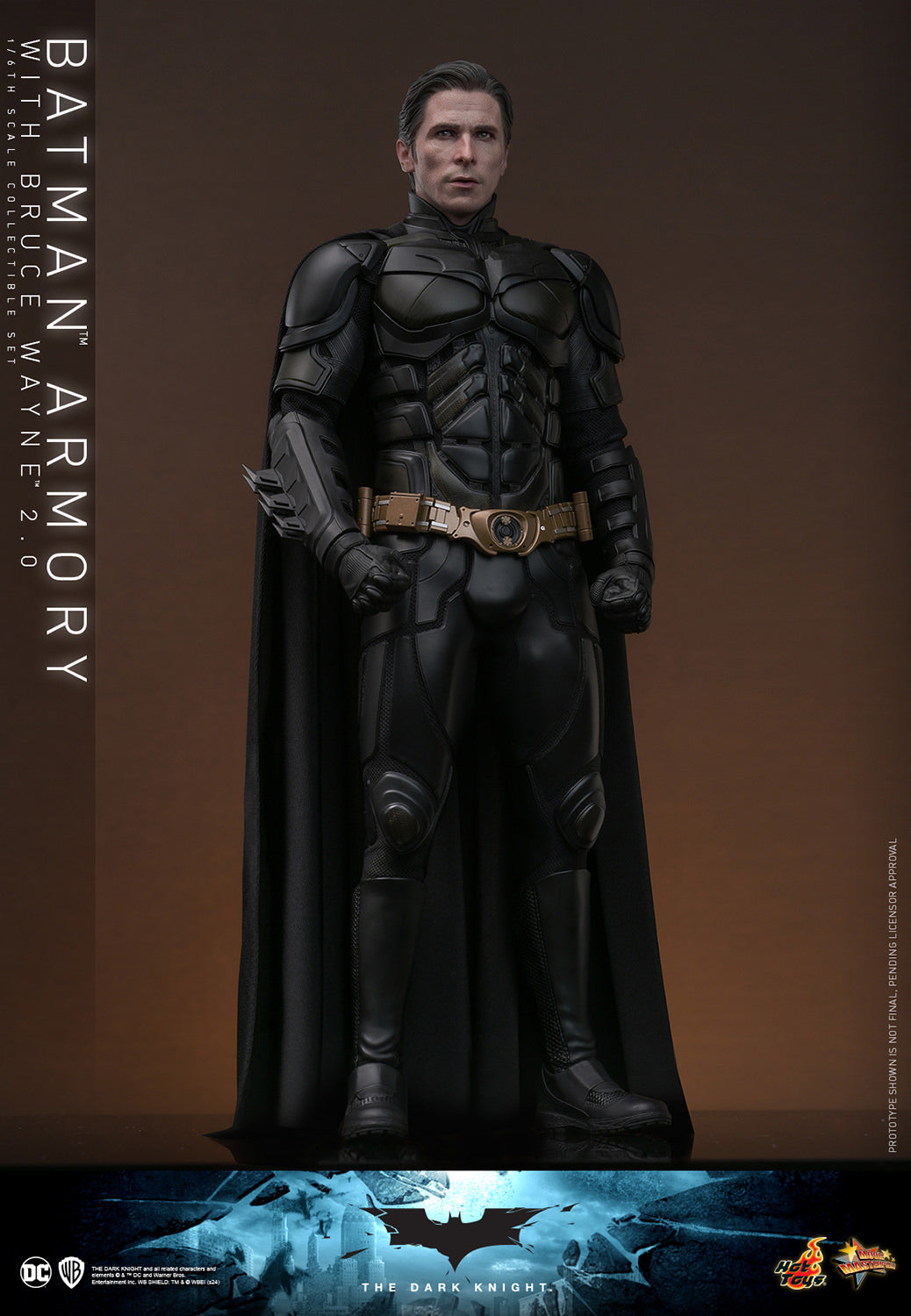 Pre-Order - The Dark Knight MMS750 Batman Armory with Bruce Wayne (2.0 Ver.) 1/6th Scale Collectible Figure Set