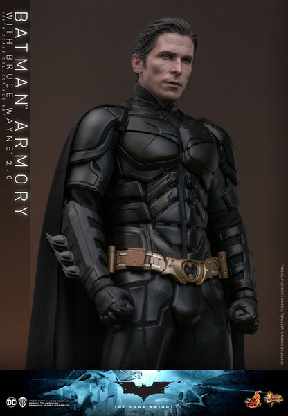 Pre-Order - The Dark Knight MMS750 Batman Armory with Bruce Wayne (2.0 Ver.) 1/6th Scale Collectible Figure Set