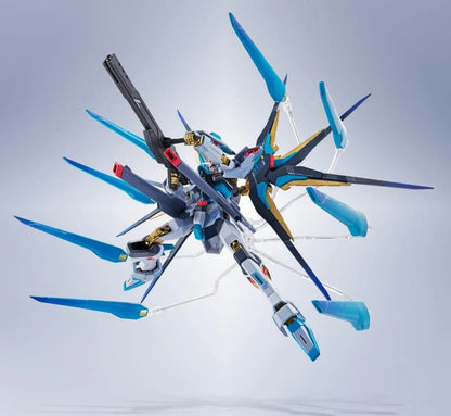 Gundam 45th Anniversary x Hatsune Miku Metal Robot Spirits Strike Freedom Gundam Type II (Hatsune Miku Ver.) Action Figure