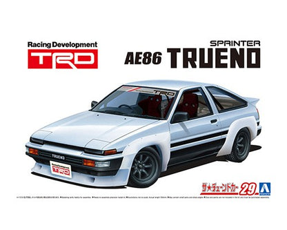 Toyota (1985) TRD AE86 Sprinter Trueno N2 1/24 Scale Model Kit