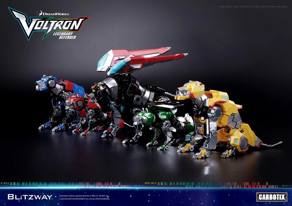 PRE-ORDER - Voltron: Legendary Defender Carbotix 10th Anniversary Voltron (Standard Edition Ver.) Action Figure