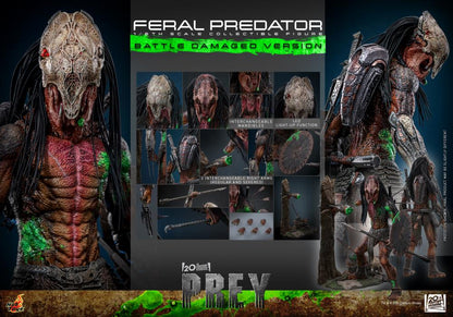 Pre-Order - Prey TMS173 Feral Predator (Battle Damaged Ver.) 1/6th Scale Collectible Figure