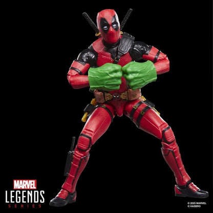 Deadpool & Wolverine Marvel Legends Deluxe Deadpool Action Figure with Dogpool