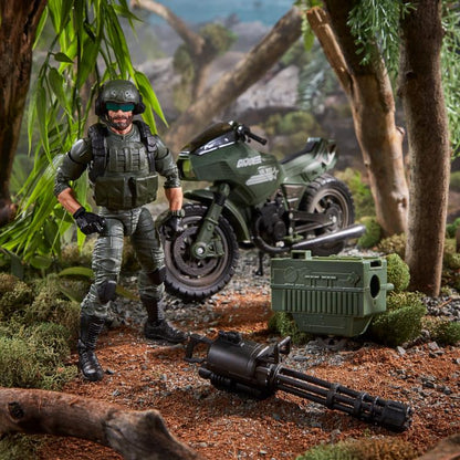 G.I. Joe Classified Series Special Missions: Cobra Island Alvin “Breaker” Kinney Figure with RAM Cycle Exclusive