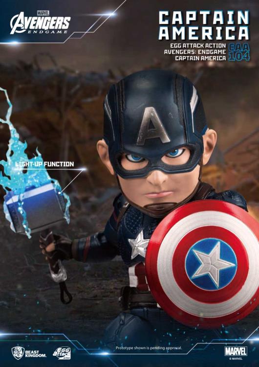 Avengers: Endgame Egg Attack Action EAA-104 Captain America