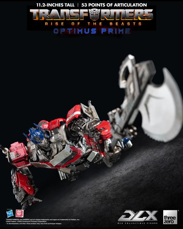 Transformers: Rise of the Beasts DLX Scale Collectible Series Optimus Prime