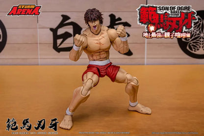 Pre-Order - Baki Hanma: Son of Ogre Storm Arena Baki Hanma 1/12 Scale Action Figure
