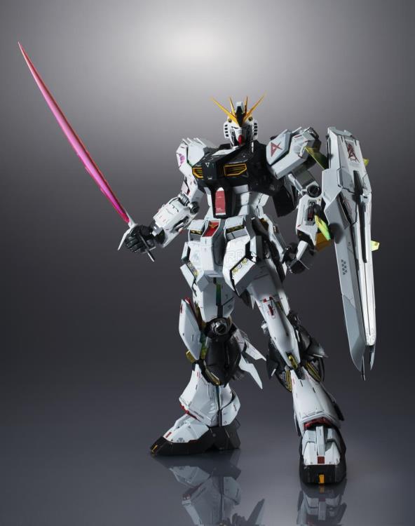 FINAL SALE - Mobile Suit Gundam Char's Counterattack Metal Structure RX-93 Nu Gundam (Reissue)