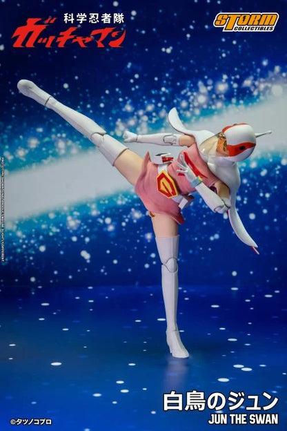 PRE-ORDER: Gatchaman Jun the Swan 1/12 Scale Figure