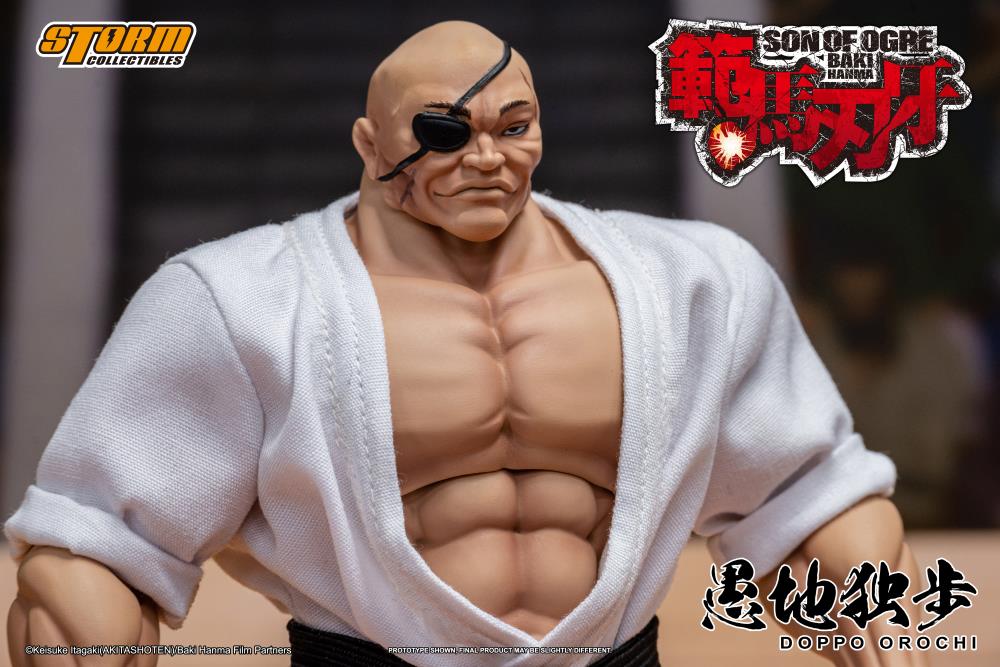 Pre-Order - Baki Hanma: Son of Ogre Doppo Orochi 1/12 Scale Action Figure