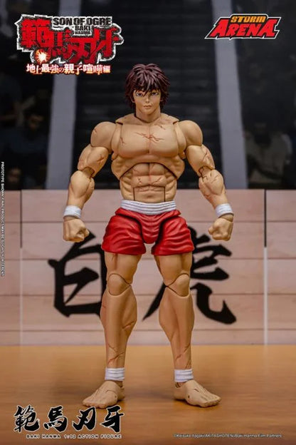 Pre-Order - Baki Hanma: Son of Ogre Storm Arena Baki Hanma 1/12 Scale Action Figure