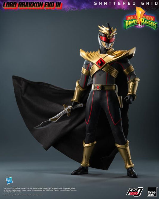 PRE-ORDER - Mighty Morphin Power Rangers: Shattered Grid FigZero Lord Drakkon (Evo III Ver.) 1/6 Scale Action Figure