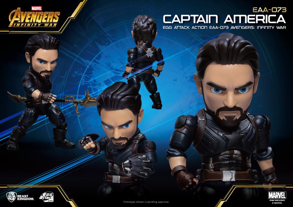 Avengers: Infinity War Egg Attack Action EAA-073 Captain America
