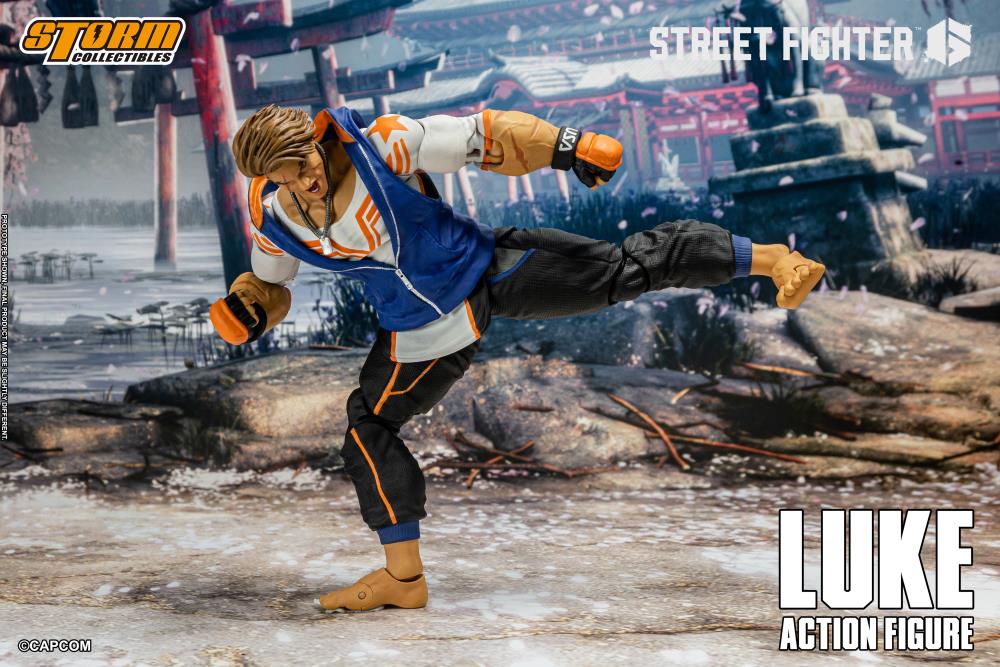 Street Fighter 6 Luke 1/12 Scale Action Figure