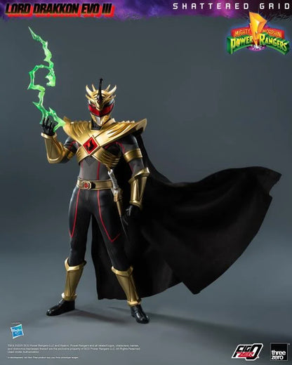 PRE-ORDER - Mighty Morphin Power Rangers: Shattered Grid FigZero Lord Drakkon (Evo III Ver.) 1/6 Scale Action Figure