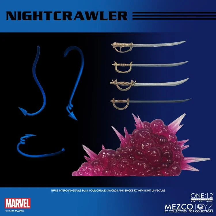 PRE-ORDER: Marvel Comics One:12 Collective Nightcrawler Action Figure