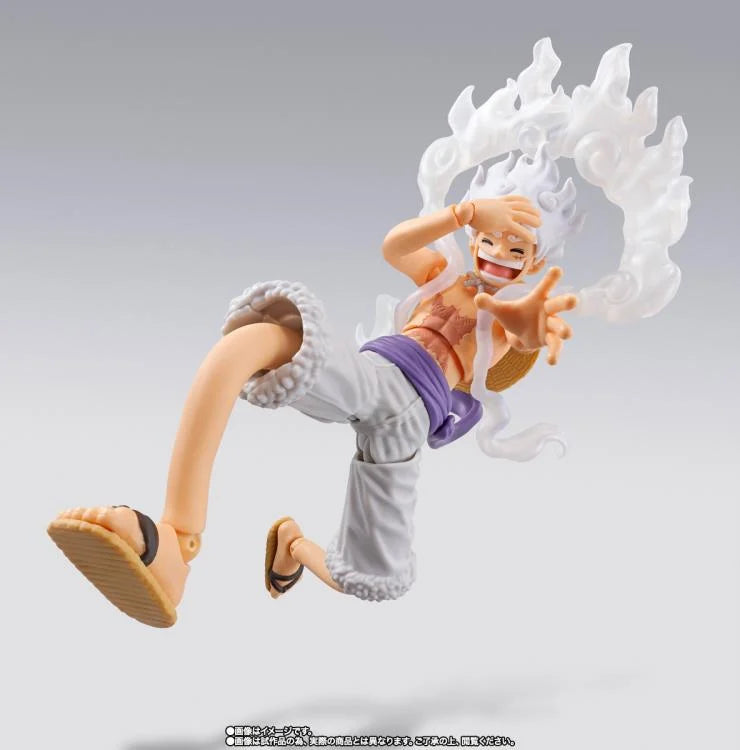 One Piece S.H.Figuarts Monkey D. Luffy Gear 5 (Future Island Egghead) Action Figure