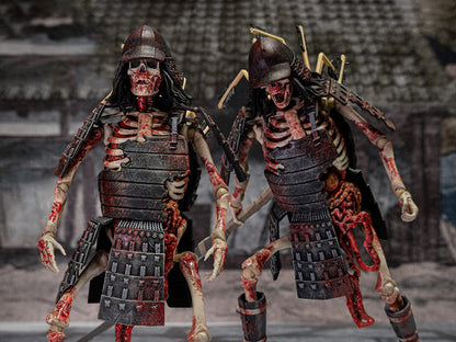 Pre-Order - Getsu Fuma Den: Undying Moon Skeleton Warrior 1/12 Scale Figure Two-Pack
